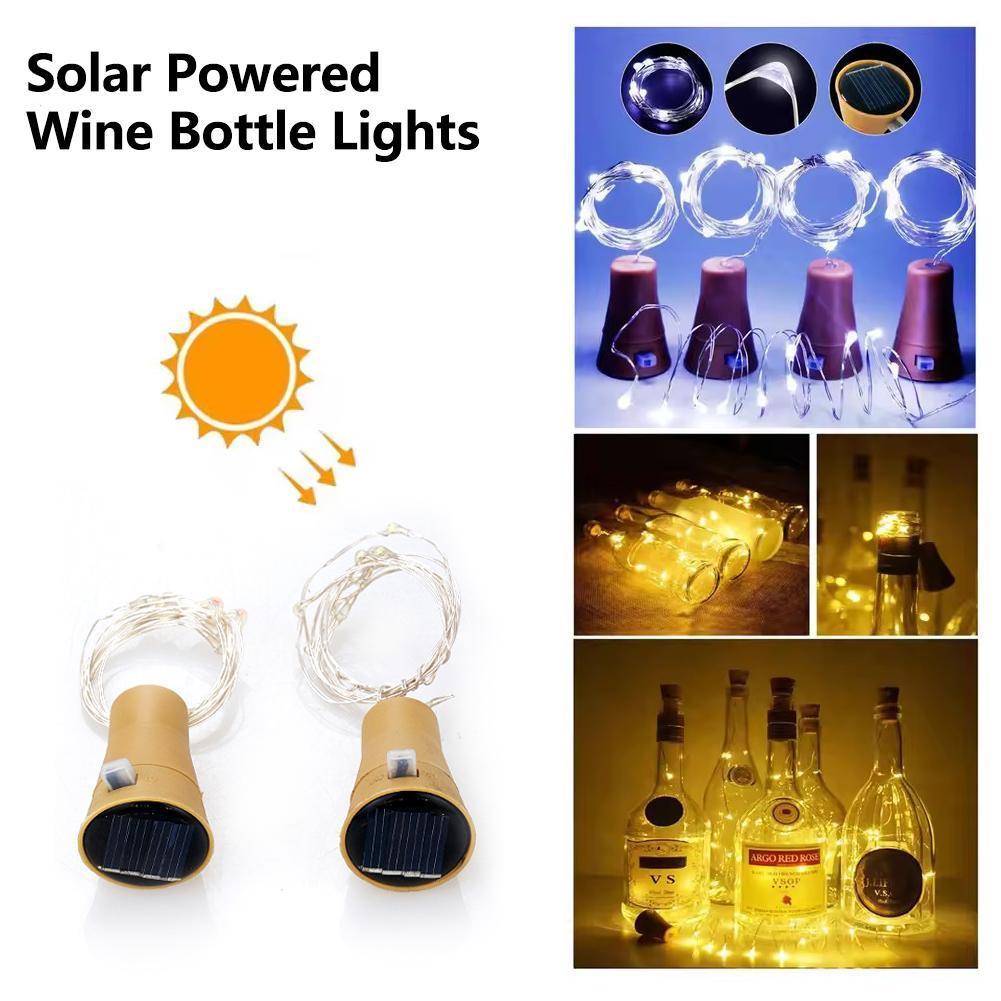 Decor Lighting Cork - Şarap Şişesi Işıkları Mantarlı LED Mantar