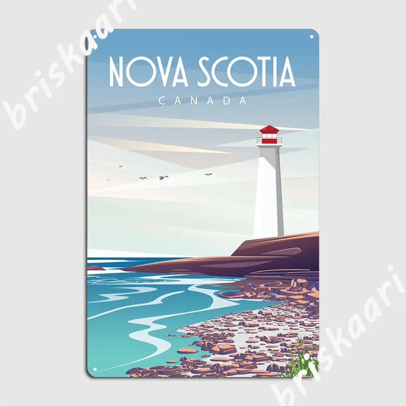Nova Decor & Lighting Vase - Nova Scotia Metal Tabela Tasarımı Kulübü