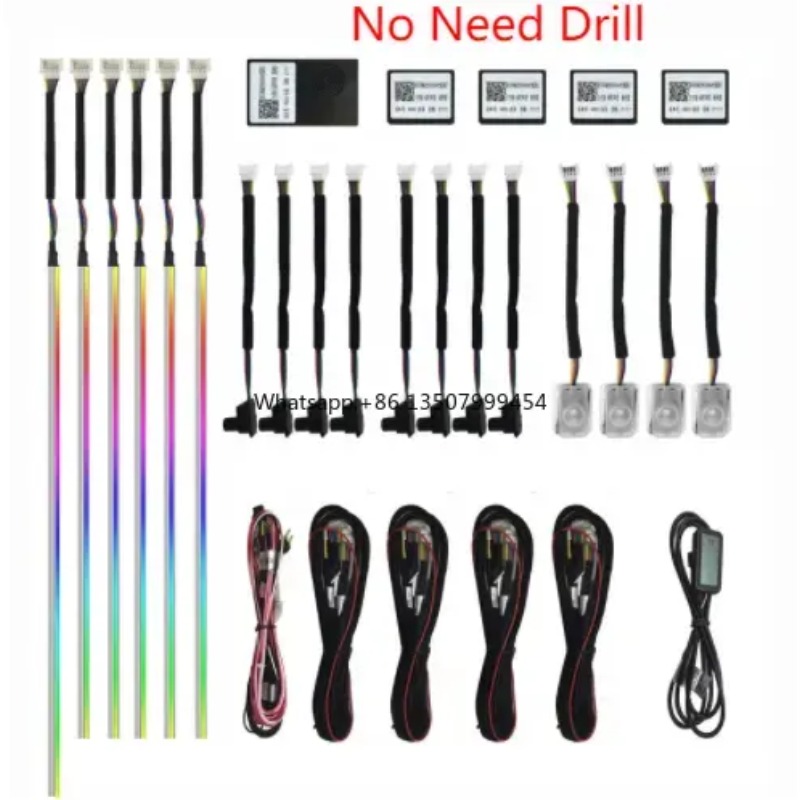 Decor Lighting & Decor Fires Photos - A80 64 Renkli LED Ortam Işığı