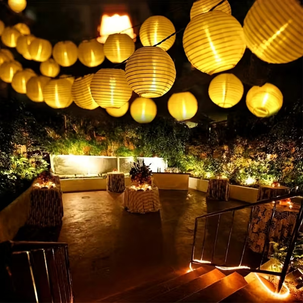 10LED/20LED Kağıt Fener Işık D - Lantern Paper Solar incelemesi ve fiyatı