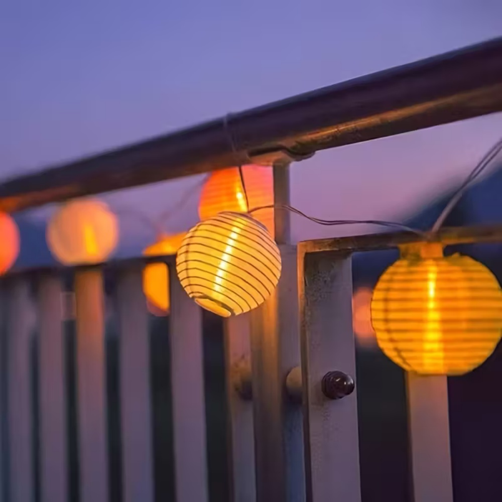 10LED/20LED Kağıt Fener Işık D - Lantern Paper Solar incelemesi ve fiyatı