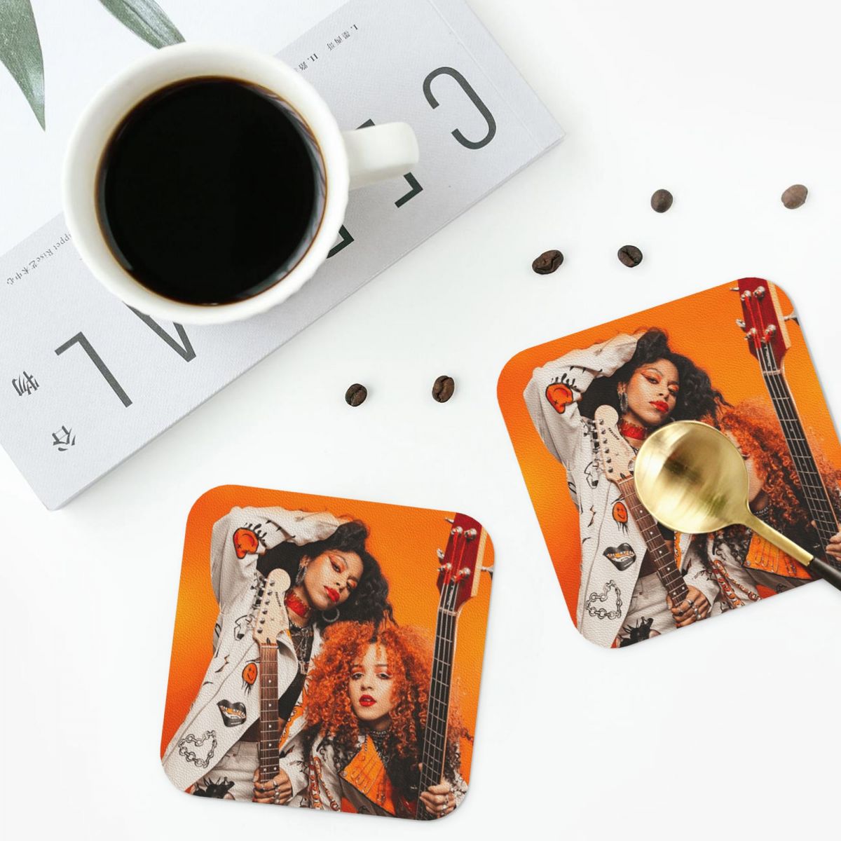 Nova Twins Coasters PVC Deri S - Nova Decor & Lighting Vase incelemesi ve fiyatı