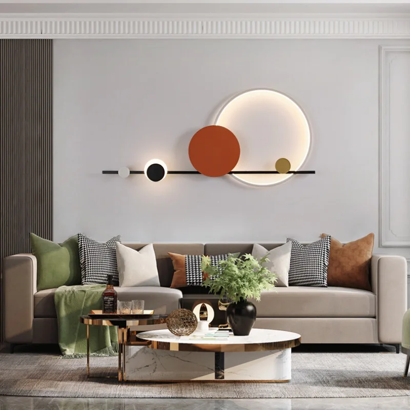 İskandinav Minimalist Lüks Duv - Foyer Lighting Wall Decor incelemesi ve fiyatı