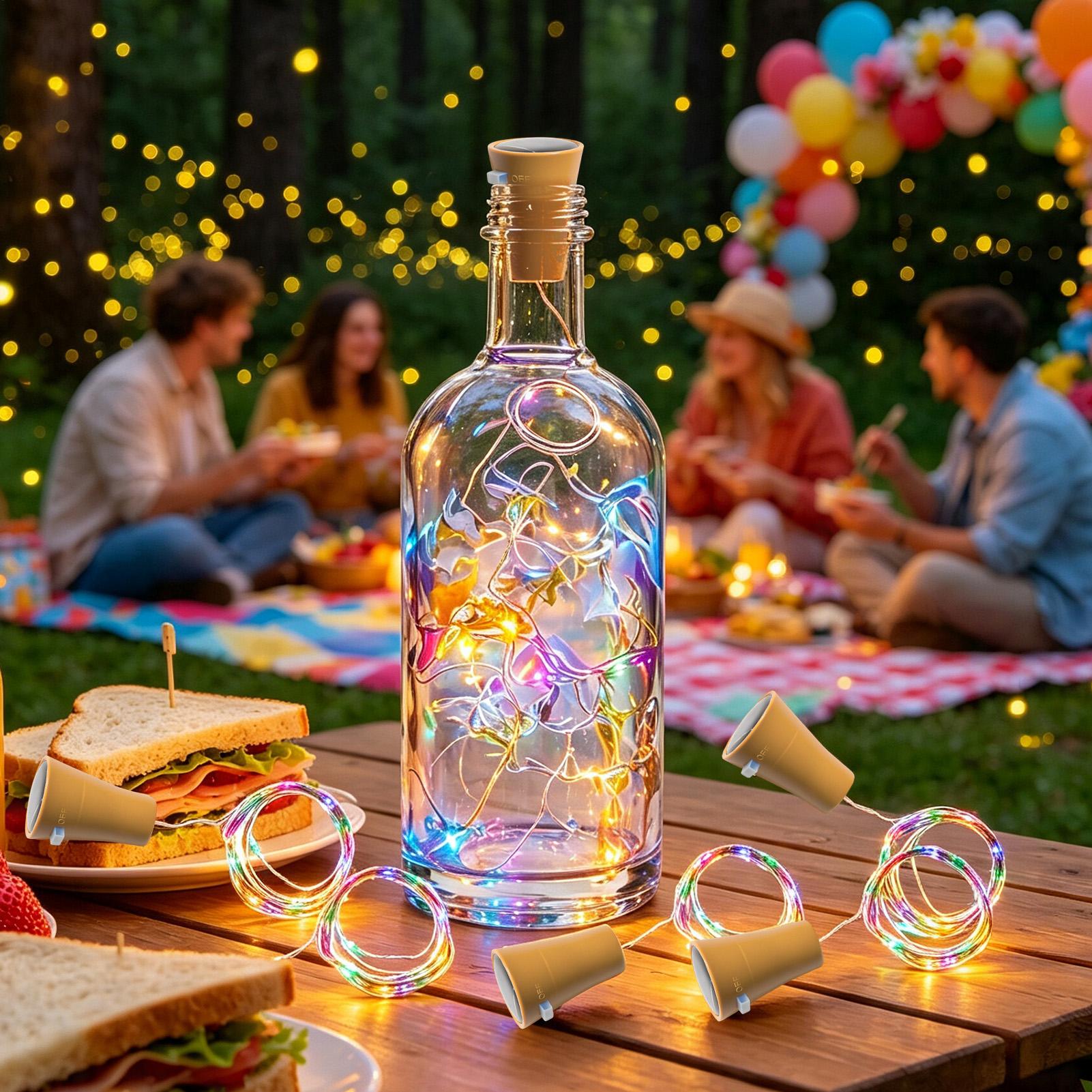 Güneş enerjili şarap şişesi ış - Decor Lighting Cork incelemesi ve fiyatı