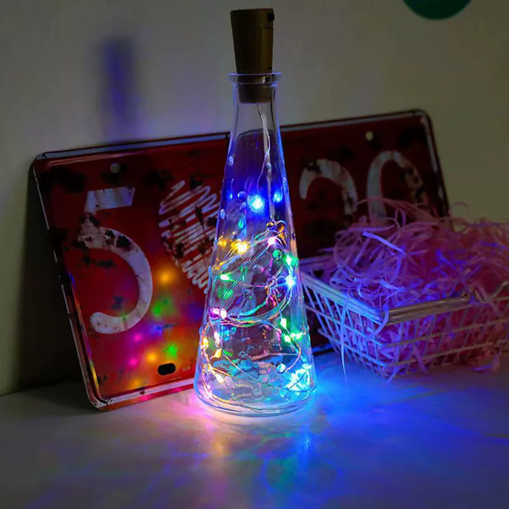 LED Şarap Şişesi Işıkları Bakı - Decor Lighting Cork incelemesi ve fiyatı