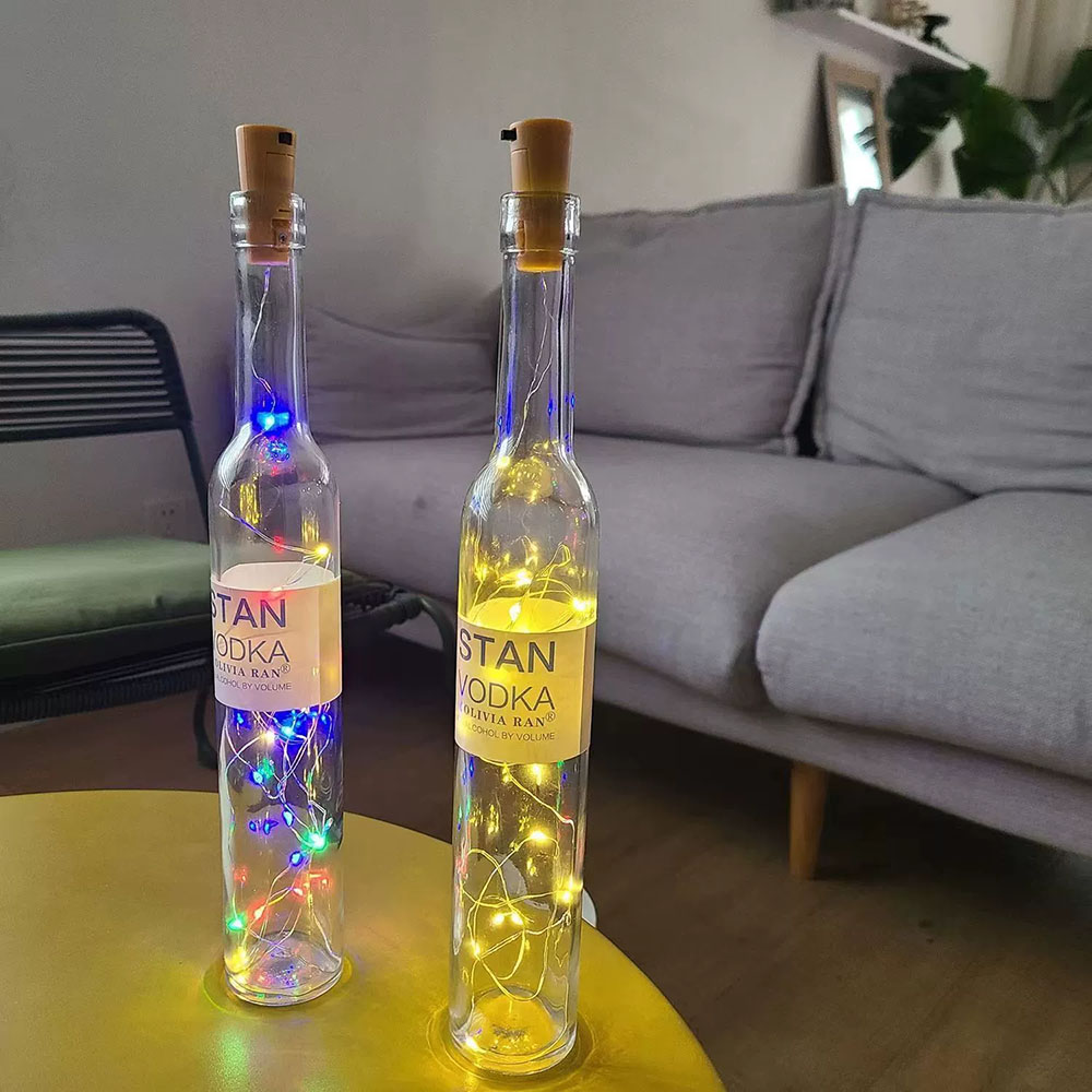 LED Şarap Şişesi Işıkları Bakı - Decor Lighting Cork incelemesi ve fiyatı